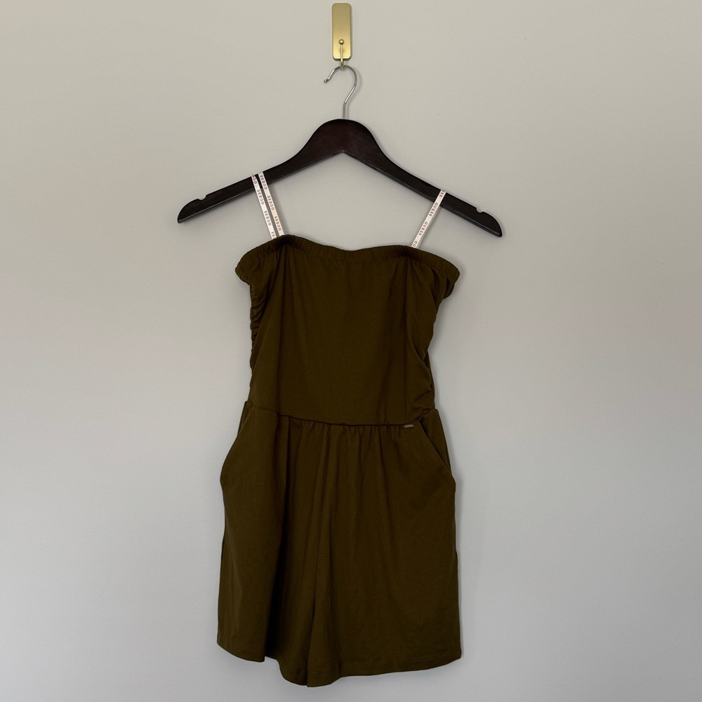 Women's Olive Green Jumpsuit